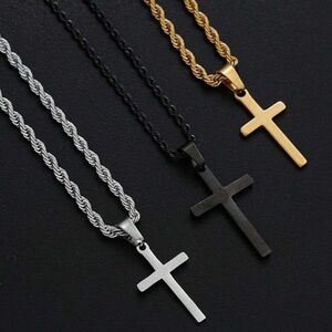 Winners Choice Stainless Steel Cross Pendant NEW (1)